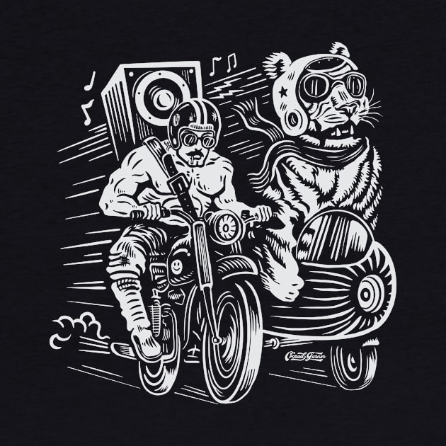 Ride or Die Bestie T-Shirt V2 by ConradGarner